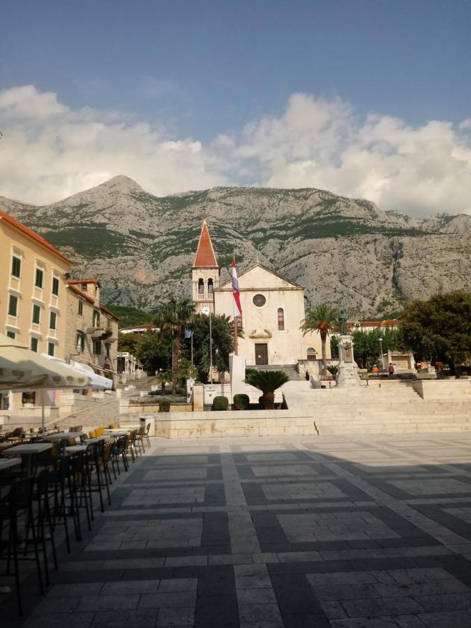 Apartman Laura Galileo Blizu Centra I Plaze Makarska Buitenkant foto